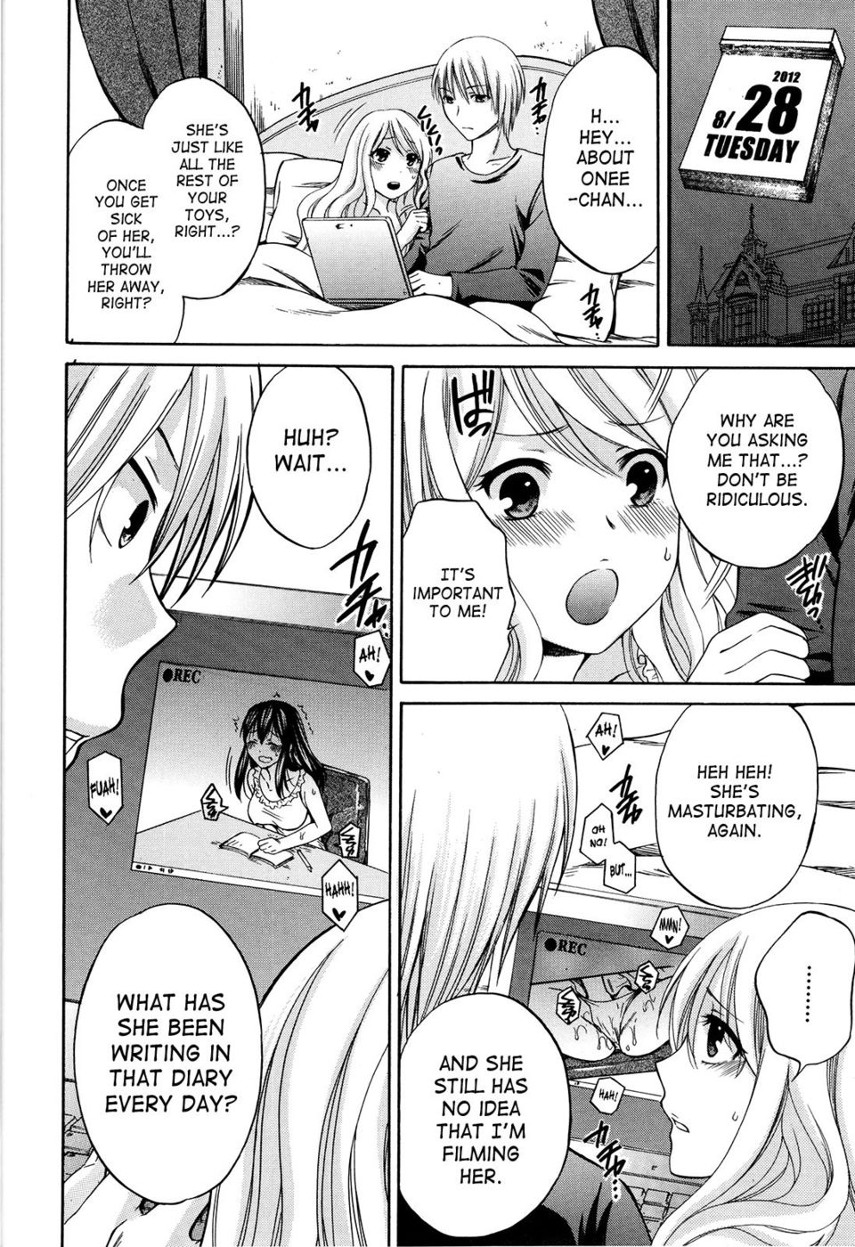 Hentai Manga Comic-August, She Lies-Read-186